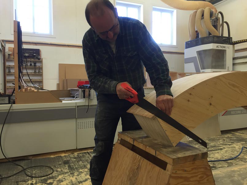 Meet wooden boat builder in Risør, Norway